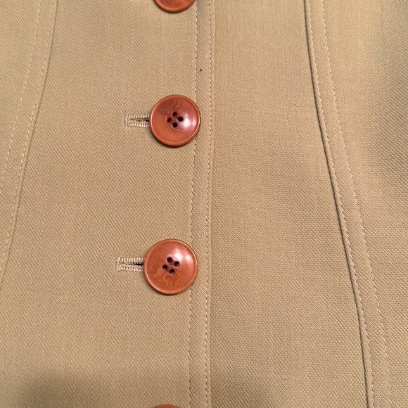 DKNY jacket. Size 6P. Green - Picture 5 of 8